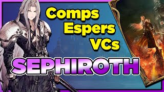 WoTV Sephiroth Build Ideas: Playing Around Mono Dark AND Playing His VC (FFBE War of the Visions)