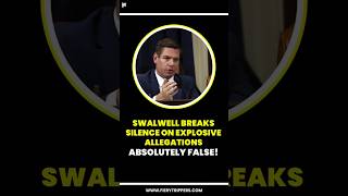 Swalwell BREAKS SILENCE on Explosive Allegations — “ABSOLUTELY FALSE!” 😳 #shorts