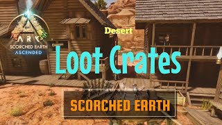 【ARK】ASA スコーチドアース編 #16「クレート周回:砂漠編」Loot Crates:Desert  SCORCHEDEARTH