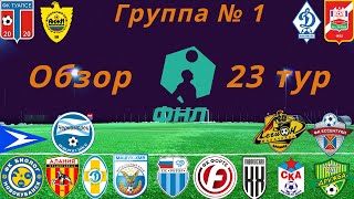 ФНЛ-2. Обзор 23-го тура группа № 1, сезон 2021/22