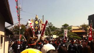 陶器だんじり祭　山本宮出