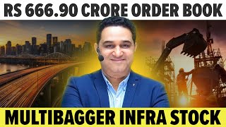 Multibagger Infra stock of 2025 | Rs 666 Crore Order Book | @realscalpervipul @VipulKaushik32