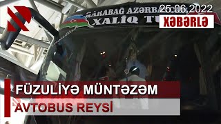 Füzuliyə müntəzəm avtobus reysi - Reyslər həftədə bir dəfə olmaqla şənbə günləri həyata keçiriləcək