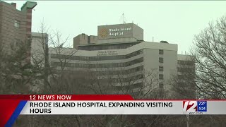 Rhode Island Hospital expands visiting hours