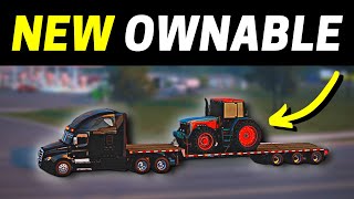 New Ownable Step Deck Trailers with Several Cargoes Coming to ATS | Truck Stops of Montana Map DLC