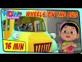 Wheels on the bus | English Rhymes for Children | Songs for Kids | Nyras Rhymes