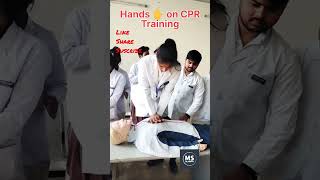 Hands on CPR.Cardiopulmonary resuscitation #viral #shorts #viralshort #viralvideo #trending #popular