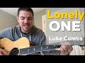 Lonely One | Luke Combs | Beginner Guitar Lesson