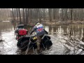 atv michurinsk 08.04.2017. Покатуха падение тонем грязища