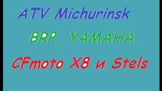 ATV Michurinsk 08.04.2017. Покатуха, падение, тонем, грязища))