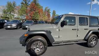 Carfive - Gray 2020 Jeep Wrangler Unlimited Sport S SUV - RWD/4X4 - Gasoline - 5 Passenger.