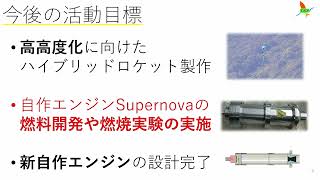 【徳島大学定例記者会見(令和4年11月22日)】徳島大学ロケットプロジェクト2022 もっと高く打ち上げるためへの挑戦！