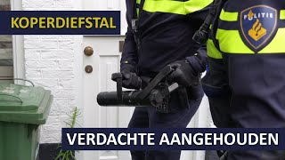 Politie | Verdachte koperdiefstal aangehouden | Spoorwegovergang