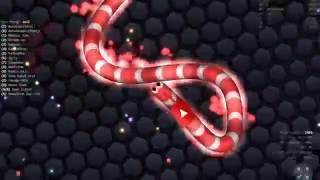 SLITHER.IO | 8K+ WITH YOUTUBE SKIN