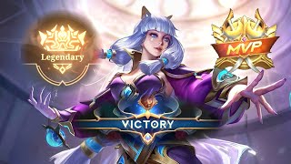 I’ve got MVP in ranked with Guinevere while going Exp lane!?