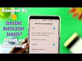 Fix Constant Notification Sounds in Any Samsung Phone! [Android]