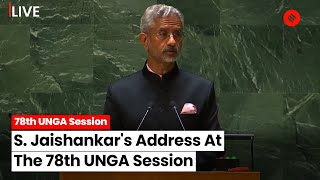 EAM S Jaishankar Speech At The General Debate of the 78th UNGA Session | S Jaishankar UNGA Speech