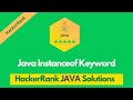 HackerRank Java Instanceof Keyword problem solution in Java | Java solutions | Programmingoneonone