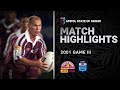 QLD Maroons v NSW Blues Match Highlights | Game III, 2001 | State of Origin | NRL