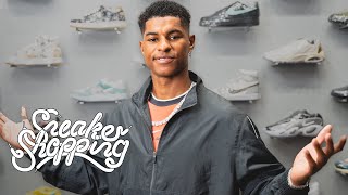 Manchester United's Marcus Rashford Goes Sneaker Shopping With Complex