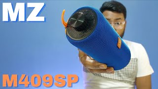 MZ M409SP Portable Bluetooth Speaker Unboxing⚡ \u0026 Review⚡ Best Cheapest Bluetooth Speaker Under 500🤑🤑