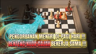 PENGORBANAN MENTRI DI PAGI HARI :) !!! bent larsen vs svetlana bo 1981 !!!