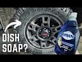 How To Clean Your Wheels With Dawn Dish Soap - Shocking Results!