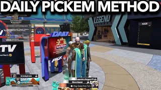 *NEW* HOW TO DO THE DAILY PICK EM GLITCH NBA 2K26 (GET 10 LIFETIME CHALLENGES IN 20 MINS)