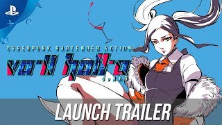 VA-11 Hall-A: Cyberpunk Bartender Action - Launch Trailer | PS4