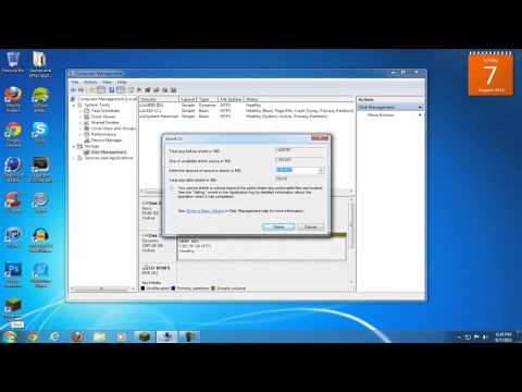 How to Partition a Hard Drive in Windows 7 How to Partition a Hard Drive in Windows 7