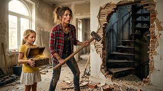 She Inherited an Abandoned Mansion — Until She Found a Hidden Staircase Behind the Wall