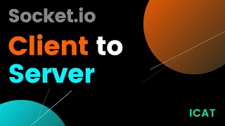 simple Client to Server information/data sending - Socket.io // NodeJS // ExpressJS