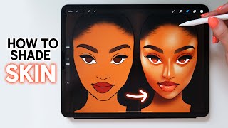 HOW TO SHADE SKIN | Procreate Tutorial