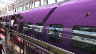 500 TYPE EVA 岡山駅 銀河鉄道999発車メロディー付き 2016年9月