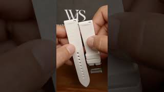 Unboxing and trying on WIS Watch Straps for an Omega Speedmaster.