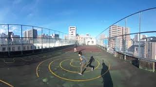 【360度動画】旧坂本小学校取り壊し前の校内散策｜東京都台東区