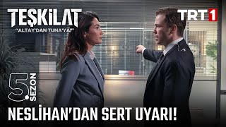 Neslihan'dan Altay'a büyük gözdağı! | #Teşkilat 121. Bölüm @trt1