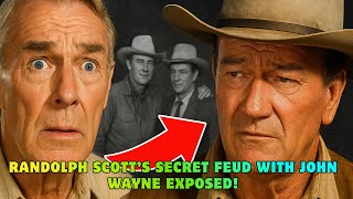 Randolph Scott’s SECRET Feud with John Wayne EXPOSED!