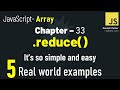 JavaScript - 33 | Stop Struggling with JavaScript reduce()! ULTIMATE 🧾 (You'll Wish You Knew Sooner)