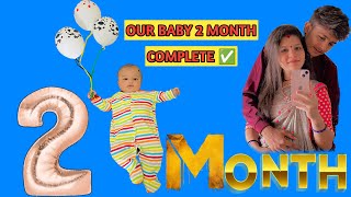 🥰हमारा Golu 2 महीने का हो गया ✅  2 Month Baby  Sehwagriddhivlog