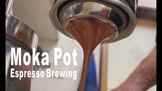 氣壓摩卡壺萃取濃縮咖啡 Espresso brewing with air pump moka pot