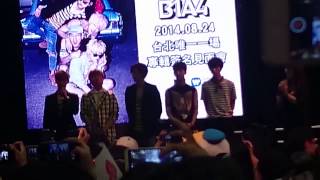 140824 B1A4簽名會in Taipei（進場+訪問）