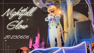 【TDL】ナイトフォール・グロウ【雨の日限定パレード】