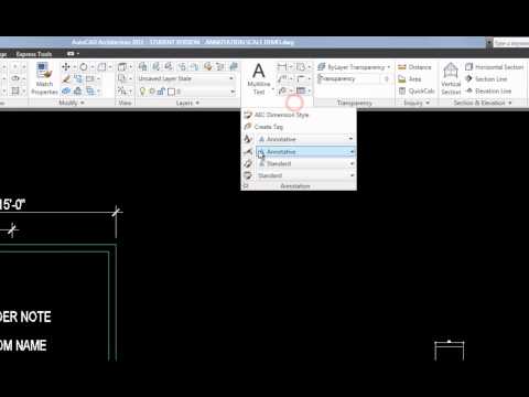 AutoCAD Fund.: Annotation scale AutoCAD Fund.: Annotation scale