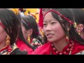 chinese tibetans gather in yushu for cultural festival