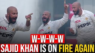 Sajid Khan is on Fire Again 🔥 | Pakistan vs West Indies | 1st Test Day 3 | PCB | M2I1A