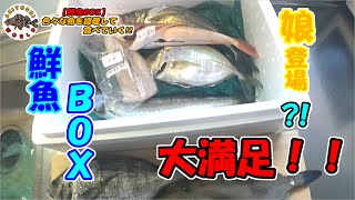 【鮮魚BOX】鮮魚BOXを購入したので、捌いて調理していたら、娘が飛びついてきた?!