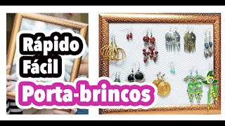 Porta-brincos - DIY