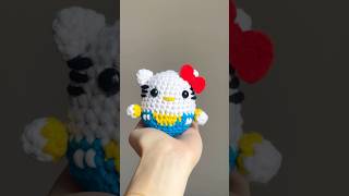 Hello Kitty x The Woobles ✨❤️🧶 #crochet #thewoobles #hellokitty #handmade #diy #viral #unboxing