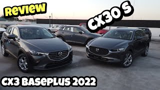 0895063863 MazdaPlus รีวิว CX3 Baseplus 2022 vs CX30 S เปรียบเทียบสเปก ความคุ้มค่า#cx3 #cx30